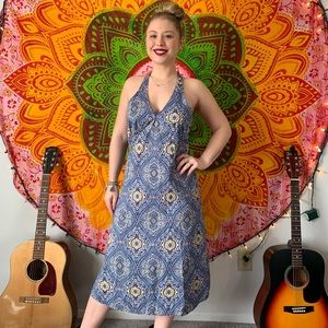 Summer country paisley style dress